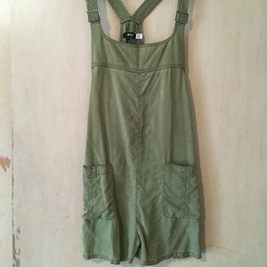 army green overalls
